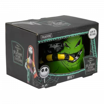 Caneca com forma Oogie Boogie GITD Paladone