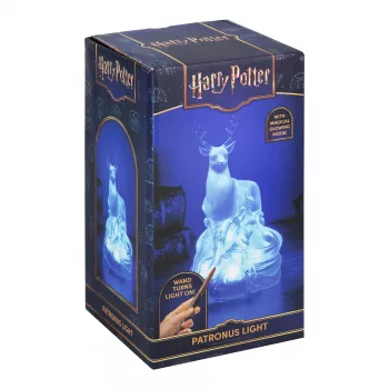 Luz Patronus Paladone com comando de varinha mágica