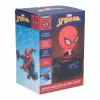 Paladone Spider-Man Icon despertador - LED digital, vermelho/preto