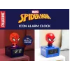 Paladone Spider-Man Icon despertador - LED digital, vermelho/preto