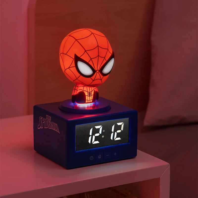 Paladone Spider-Man Icon despertador - LED digital, vermelho/preto