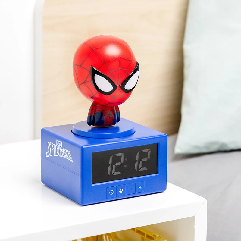 Paladone Spider-Man Icon despertador - LED digital, vermelho/preto