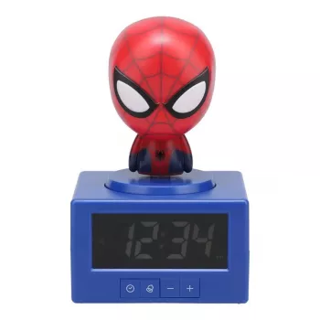 Paladone Spider-Man Icon despertador - LED digital, vermelho/preto