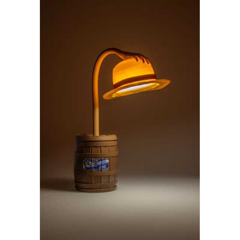 Lâmpada de secretária Paladone Straw Hat Posable Light - One Piece Luffy, LED alimentada por USB