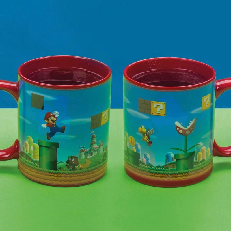 Paladone Super Mario caneca termocrómica