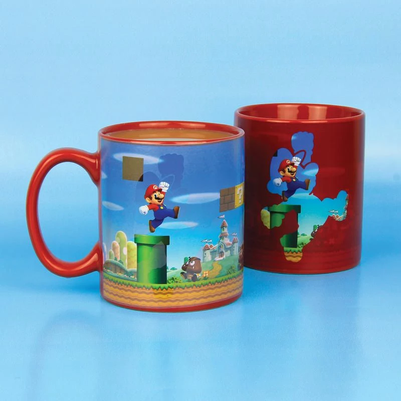 Paladone Super Mario caneca termocrómica