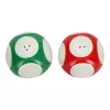 Paladone Conjunto de saleiro e pimenteiro Super Mario Mushroom (Cogumelo Super vermelho e cogumelo 1-Up verde)