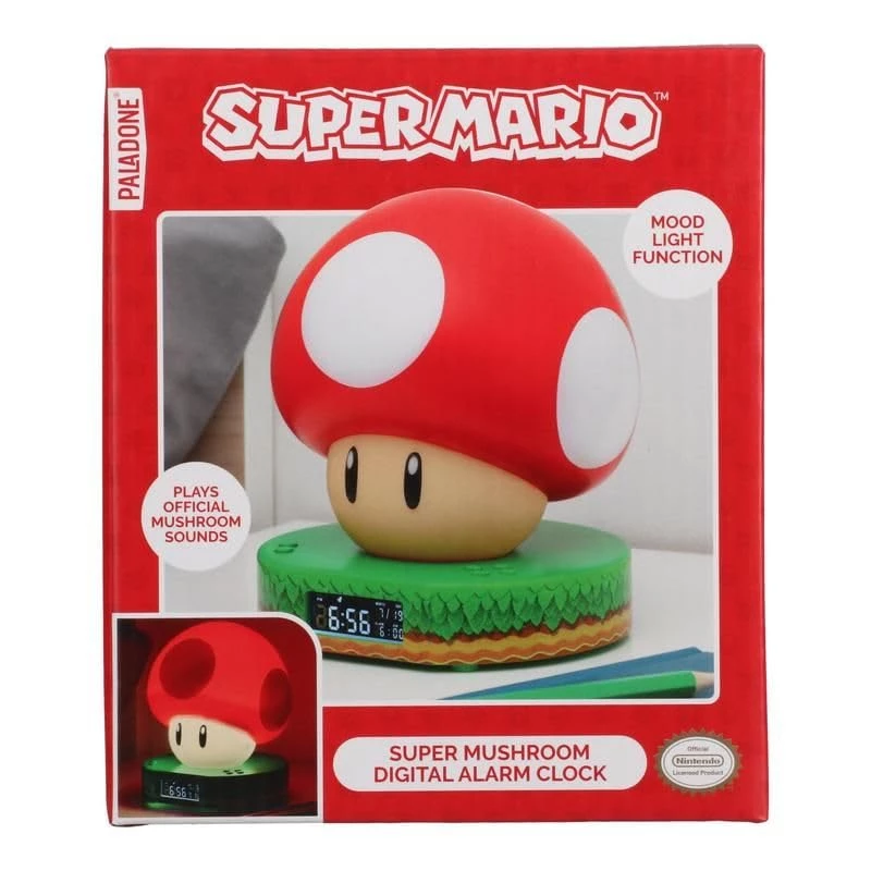 Despertador digital Super Mushroom Paladone