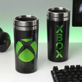 Paladone caneca de viagem metálica XBOX