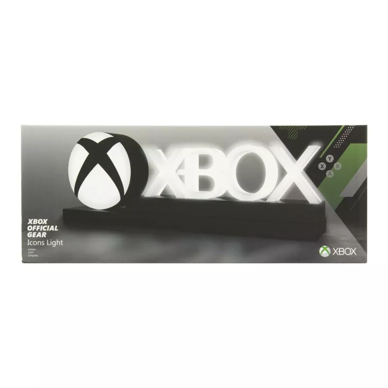 Candeeiro de mesa LED Paladone Símbolos Xbox - multicolorido