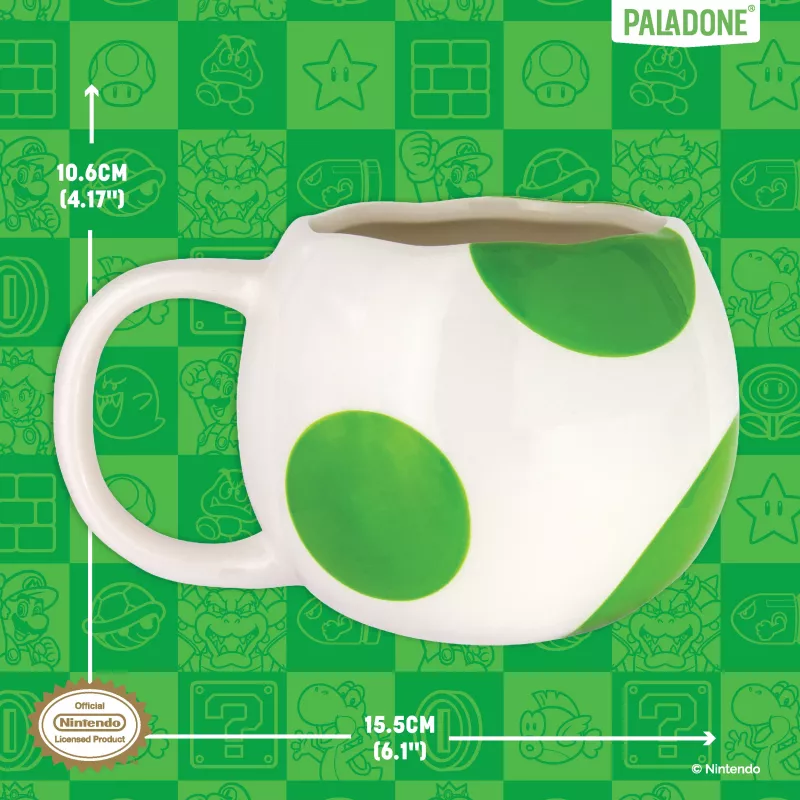 Paladone Caneca em forma de ovo Yoshi
