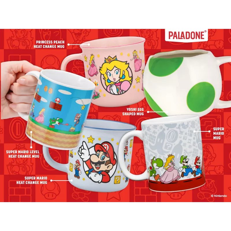 Paladone Caneca em forma de ovo Yoshi