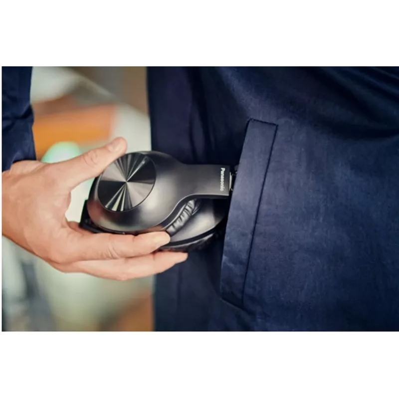 Panasonic RB-HX220BDEK Auscultadores Bluetooth on-ear, preto