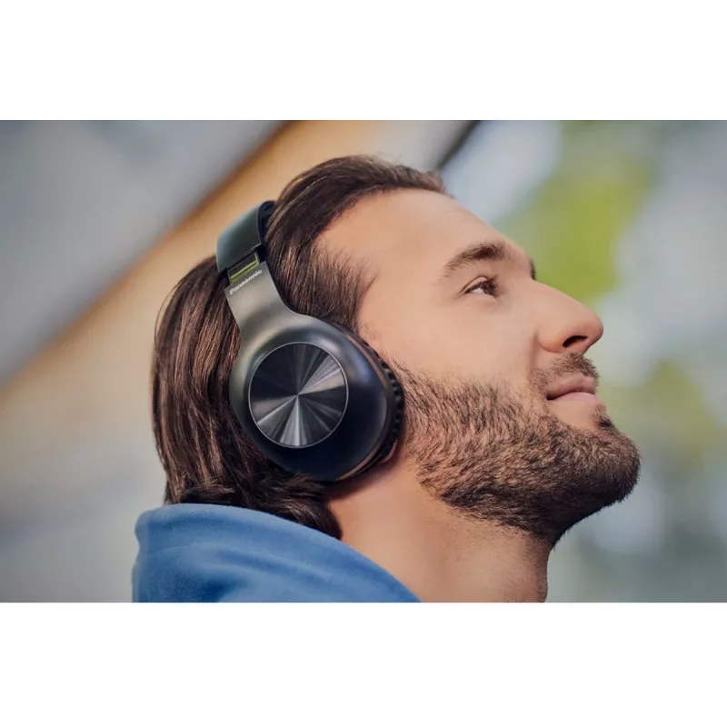 Panasonic RB-HX220BDEK Auscultadores Bluetooth on-ear, preto