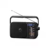 Rádio analógico portátil AM/FM Panasonic RF-2400DEG-K - preto