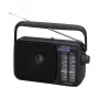 Rádio analógico portátil AM/FM Panasonic RF-2400DEG-K - preto