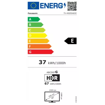 Televisor inteligente Panasonic TV-40S55A 40 inch Full HD LED Fire TV (1920x1080, 50Hz, HDR10, HLG, Modo de jogo, Alexa integrada)