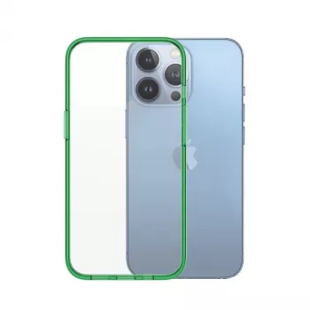 Capa ClearCase PanzerGlass™ para Apple iPhone 13 Pro Lime