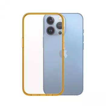 PanzerGlass ClearCase para Apple iPhone 13 Pro, Tangerine