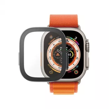 PanzerGlass protetor de ecrã Full Body para Apple Watch Ultra / Ultra 2 (49 mm) – preto