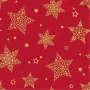 Papstar 88169 guardanapos de papel tissue vermelhos, 2 folhas, 33 x 33 cm, 100 unid., certificado FSC, descartável