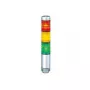 Coluna de sinalização LED PATLITE MPS-302-RYG 30mm 3 níveis vermelho/laranja/verde 24V DC
