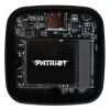 Patriot PDP31 2TB USB 3.2 Gen 2 Type-C SSD portátil - preto/vermelho
