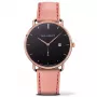 PAUL HEWITT Grand Atlantic Line Relógio de homem PHTGARB24M 42mm Mostrador preto bracelete de pele