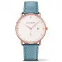 Relógio de homem PAUL HEWITT Grand Atlantic PHTGARW23S 42mm prateado aço inoxidável malha