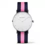 Relógio unissexo PAUL HEWITT Sailor Line 39 mm aço inoxidável dourado rosa pele castanho
