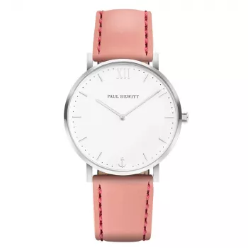 Paul Hewitt relógio unissexo PH-SA-SSTW24M 39mm aço inoxidável prateado malha