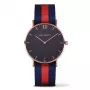 PAUL HEWITT Relógio unissexo PH-SARSTBNR20 39mm rosa-ouro aço inoxidável malha