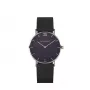 Relógio unissexo PAUL HEWITT Sailor Line 39 mm malha de aço inoxidável preta PHSASSTB5M101
