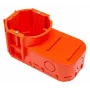 PAWBOL A.0085 Caixa de derivação embutida para eletrónica, 68 mm, laranja