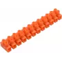 PAWBOL E.4031P Borne de parafuso 12 polos 2,5mm² 450V 24A poliamida transparente