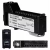 PAWBOL E.4136C Terminal de série sem parafuso LZB, 6 polos, 2,5 mm², 450 V, 24 A, preto