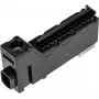 PAWBOL E.4136C Terminal de série sem parafuso LZB, 6 polos, 2,5 mm², 450 V, 24 A, preto