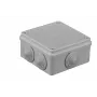 Caixa de derivação PAWBOL S-BOX 106 sem halogéneos IP65 100x100x50 mm cinzenta
