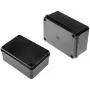 PAWBOL S-BOX 216C caixa de derivação hermética 120x80x50 mm IP65 isenta de halogéneos preta