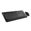 PCBuilder ALPHA Conjunto de teclado e rato com fios silencioso