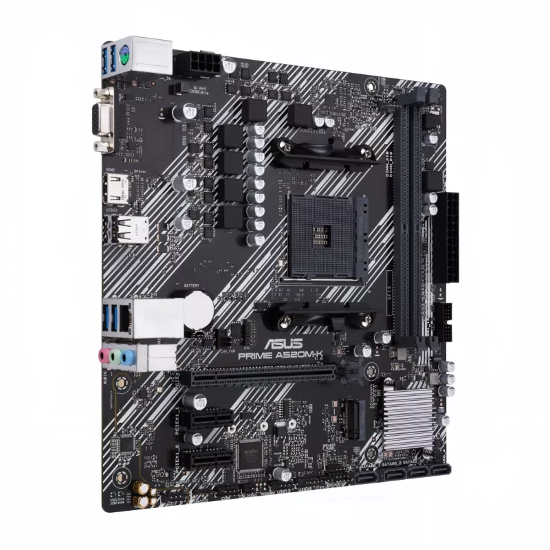 PCBuilder AMD Ryzen 5 3400G HOME MASTER Windows 11 PC de secretária