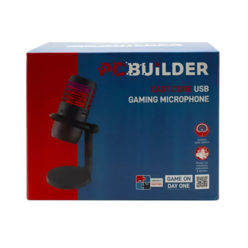 PCBuilder CAST CORE Microfone gaming USB