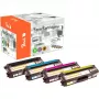 Peach Cartucho de Toner Remanufaturado MultiPack para Brother TN-321 (Preto, Ciano, Magenta, Amarelo) - Pack de 4