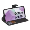 Capa PEDEA Book Cover Classic para Samsung Galaxy A36/A56 5G - Preto