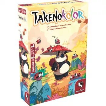 Jogo de família Takenokolor da Pegasus Spiele