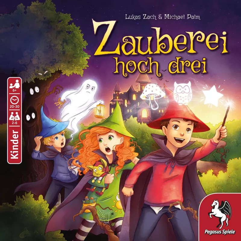PEGASUS Zauberei hoch drei Conjunto de Truques de Magia
