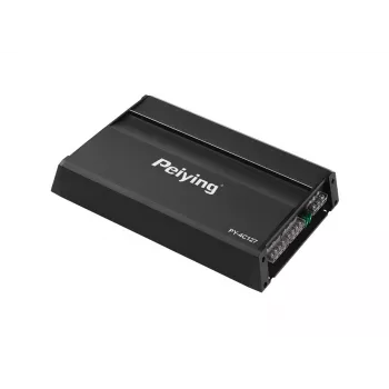Peiying Basic PY-4C127 Amplificador de automóvel de 4 canais