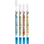 Pelikan 671727 Conjunto de marcadores permanentes, várias cores, ponta redonda, espessura de traço 1-2 mm, 50 unidades