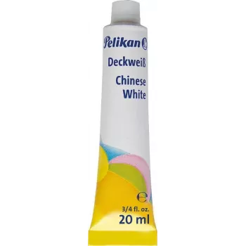 Pelikan 732/7 Branco chinês Tinta de aguarela opaca, tubo de 20 ml 831297