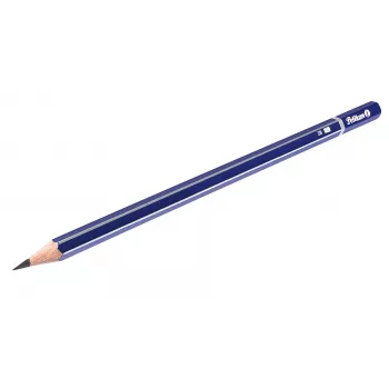 Pelikan 978783 Lápis de grafite hexagonal 2B, azul, madeira com certificação FSC, Alemanha, embalagem blister
